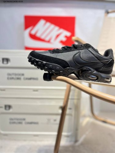 nike Air Max Waffle Racer Sp Triple Black Comfortable, Non-Slip, Wear-Resista