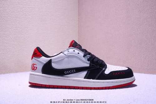 Travis Scott X Fragment Design X Air Jordan 1 Low Og Sp Aj1 Low-Top Cultural Cas