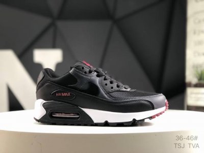 Real Label With Half Size Nk Air Max 90 Nike Retro Air Cushion Running Shoes Ite