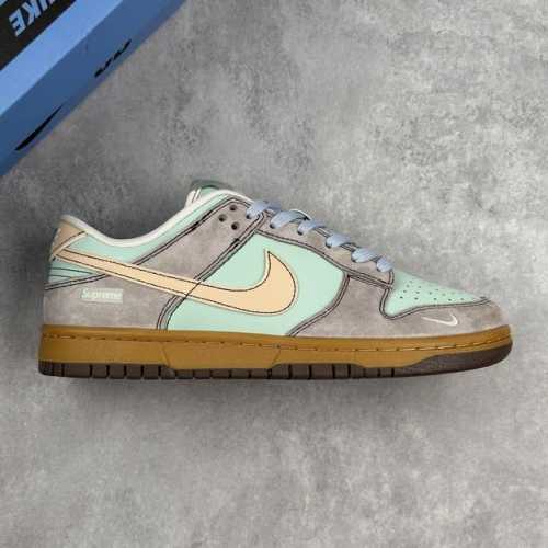 Local Core Private Nike Sb Dunk Low X Lv X Supreme Three-Party Joint --- Mint Gr