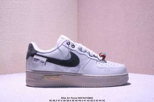 Company-Grade Nike Air Force 1 Low '07 Air Force One Low-Top Casual Sneakers Cus