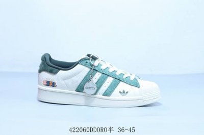 Adidas Adidas Clover Superstar Shell Head Classic Versatile Casual Sports Shoes