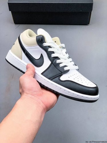 Top Layer Genuine Label! Nike Air Jordan Low 1 Jordan 1 Low-Top Classic Casual S