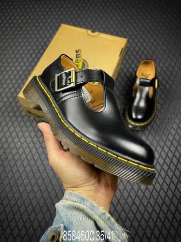 C Dr.Martens Brogue Leather Shoes Dr.Martens Is Made Of Motorcycle-Style Raw Mat