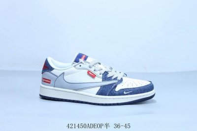 Jordan Air Jordan 1 Low Aj1 Joe 1 Low-Top Retro Culture Leisure Sports Basketbal