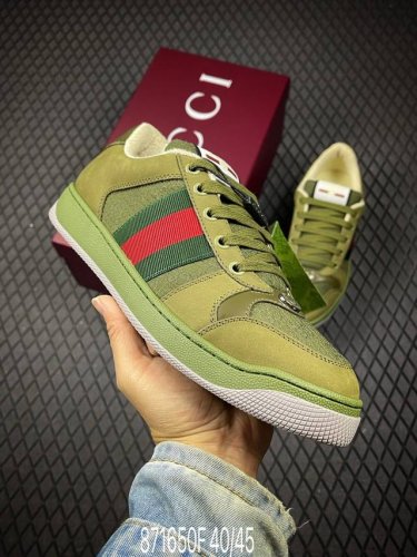 Fgucci~~2025 Latest Color Matching Small Dirty Shoes Casual Shoes Sports Shoes Z