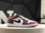 Genuine Label With Half Size Nike Jordan Air Jordan 1 Low Aj1 Low-Top Series Bas