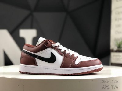 Genuine Label With Half Size Nike Jordan Air Jordan 1 Low Aj1 Low-Top Series Bas