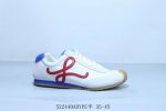 loewe Loewe Ballet Runner Calfskin Round Toe Lace-Up Low-Top Waffle Series Li