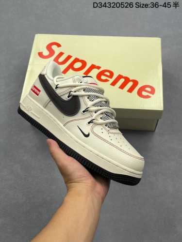nk Air Force 1 07 Low Air Force One Low-Top Versatile Casual Sports Shoes Sj1