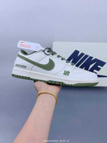 Company-Grade Nike Sb Dunk Low Un Collaboration Letter Green Anniversary High-En