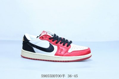 Jordan Air Jordan 1 Low Aj1 Jordan 1 Low-Top Retro Cultural Casual Sports Basket