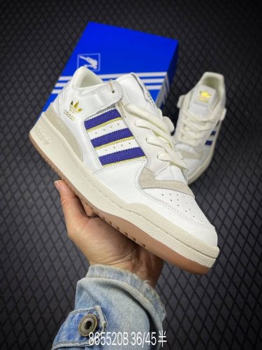 B Corporate-Level Adidas Forum Low Cl Clover Low Top Classic Velcro Retro Sneake