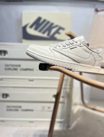 Company-Grade Top-Grain Leather Jordan Air Jordan 1 Low Aj1 Low-Top Series Baske