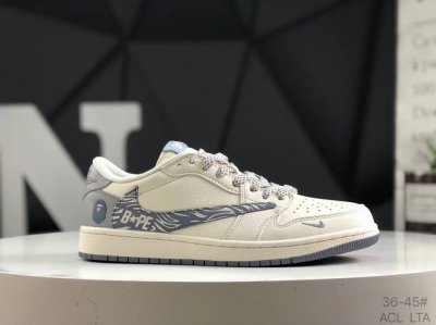 Company-Level With Half-Size Nike Air Jordan 1 Low Og Sp Aj1 Joe 1 Low-Top Trend