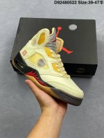 Corporate-Level Nike Air Jordan 5 Retro Low Michael Jordan Aj5 Shock-Absorbing A