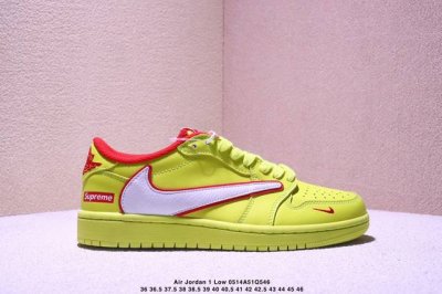 Jordan Air Jordan 1 Low Og Aj1 Jordan 1 Reverse Swoosh Collaboration Casual Bask