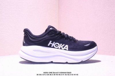 Company-Level Hoka One One Bondi 9 Retro Comfort Anti-Slip Durable Low-Top Mount