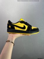 Air Jordan 1 Low Aj1 Low-Top Casual Sneakers Synchronized With Official Color Ma