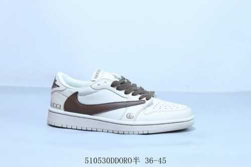 Jordan Air Jordan 1 Low Aj1 Jordan 1 Low-Top Retro Cultural Casual Sports Basket