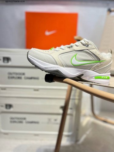 Nike Air Monarch Iv Leather Daily Versatile Shock-Absorbing Non-Slip Low-Top Lif