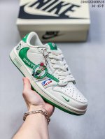 High-End Custom Travis Scott X Jordan 1 Low Nba Boston Celtics Joint-Bos City Li