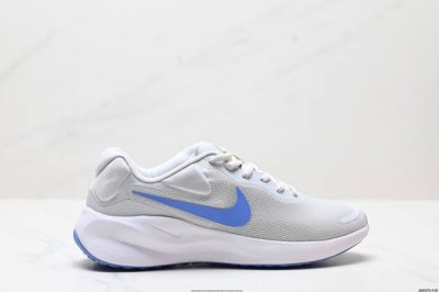 Company-Grade Nike Revolution 7 Wide Nike Breathable Low-Top Running Shoes Combi