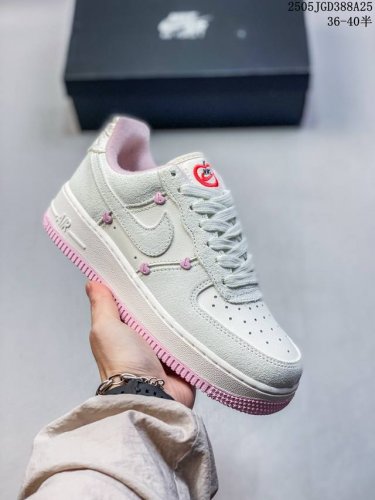 Company With Half Size Nike Air Force 1 07 Air Force One Low-Top Versatile Casua