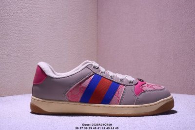 Genuine Label Gucci Distressed Screener Sneaker Nostalgic Version Original Old G