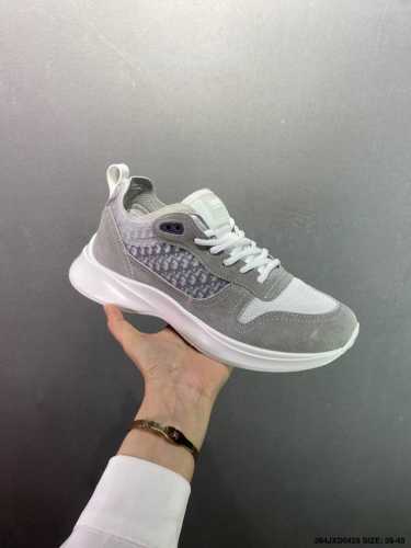 Dior B30 Dior Mesh Low-Top Sports Casual Shoes This Series Is Made Of Black Mesh