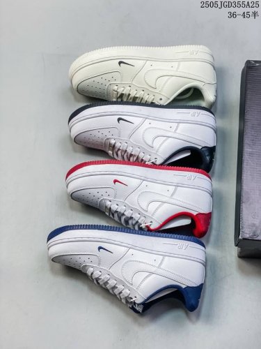Company With Half Size Nike Air Force 1 07 Air Force One Low-Top Versatile Casua
