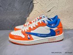 Nike Collaboration Nike Dunk Low Lthr Ow Deconstructed Strap Skate Shoe Sb Serie