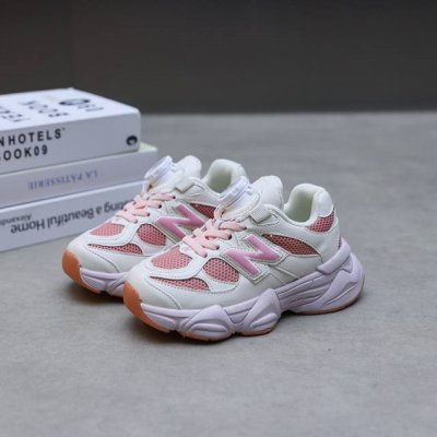 Nb9060 Rotating Button Kids' Shoes New Balance 9060 Casual Running Shoes Sizes: