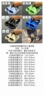 Size Chart Update A's New Two-Wear Velcro Children's Sandals Size 22-35 The Inne