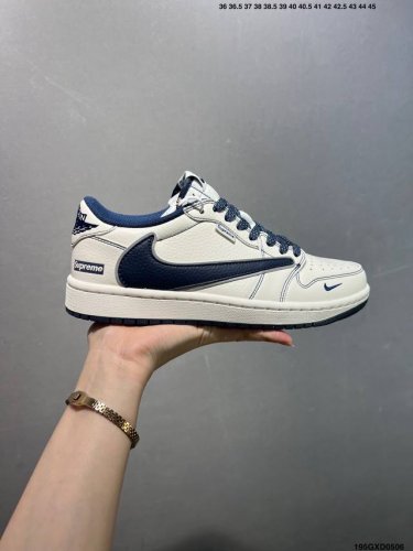 Company-Level Aj1 Reverse Hook Travis Scott X Air Jordan 1 Reverse Mocha Aj1 Joe