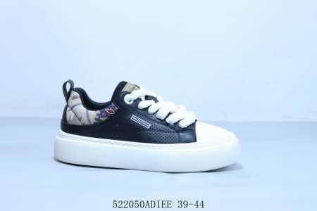 Balenciaga Sports White Shoes Thick Sole Heightening Smooth Leather Flat Shoes C - Click Image to Close