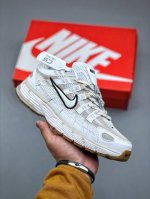 Nike P-6000 Initiator Running Nike Ins White And Yellow Retro Casual Sports Dad