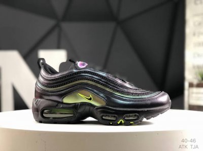 Nike Air Max 97 Nike 97 Full-Length Air Cushion Running Shoes Bullet Replica Fab
