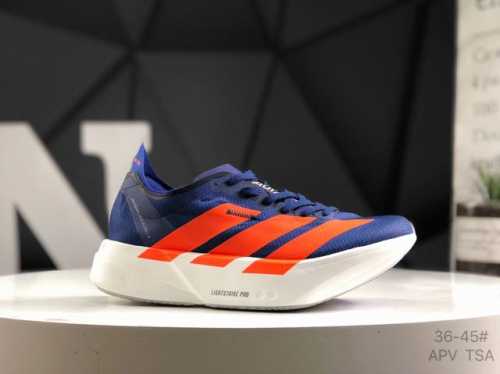 Adidas Adiero Adios Pro 4 M Marathon Mesh Ultra-Light Breathable Running Shoes J