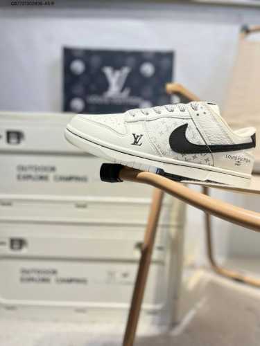 Lv X Nike Sb Dunk Low - Factory-Made, Highly Recommended. New Colorway, Authenti