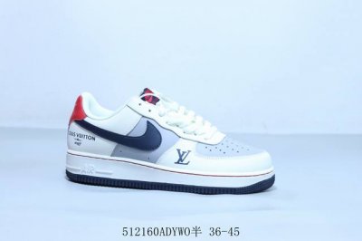 Nike Air Force 1 Af1 Nike Low-Top Air Force One Casual Sneakers 512160Adywo Half