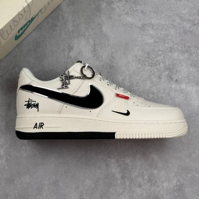 Local Core Private Nike Air Force 1 07 Low Stussy Joint Double Red Label Air For