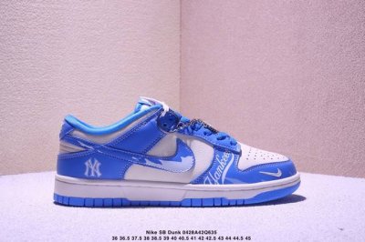 Overseas Hit Limited Edition! Nike Sb Dunk Low "Lv Joint Black Line Blue Hook" A
