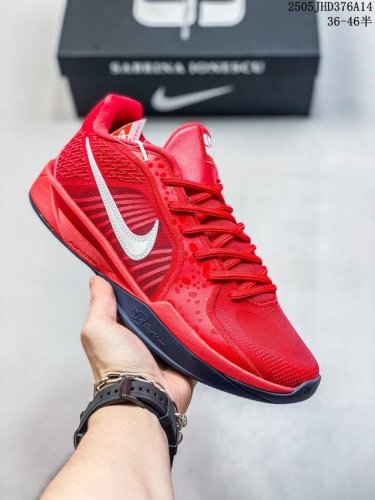 Authentic Nike Sabrina 2 Signature Cushioning Anti-Slip Low-Top Basketball Shoes