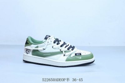Jordan Air Jordan 1 Low Aj1 Joe 1 Low-Top Retro Culture Leisure Sports Basketbal