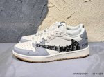 Nk Sb Dunk Low-Top Casual Skate Shoes #Custom Leather Original Last And Paper Bo