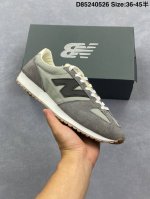 Corporate New Balance Nb 471 Series Fabric Cow Split Leather Retro Fashion Non-S