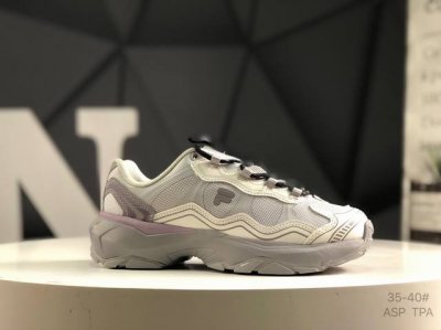 Fila Fusion Fila Streetwear Dad Shoes For Women Summer Hard Candy Shoes Thick-So