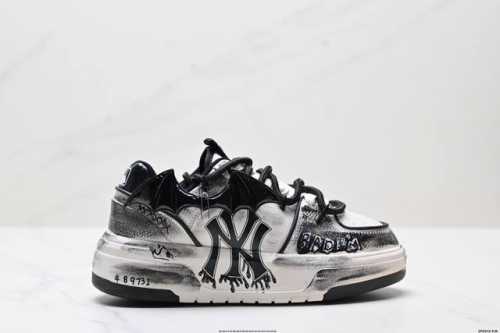 Company-Grade Custom Mlb Chunky Liner Sneakers With Cute Graffiti, Trendy And Ve