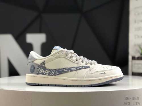 Company-Level With Half-Size Nike Air Jordan 1 Low Og Sp Aj1 Joe 1 Low-Top Trend